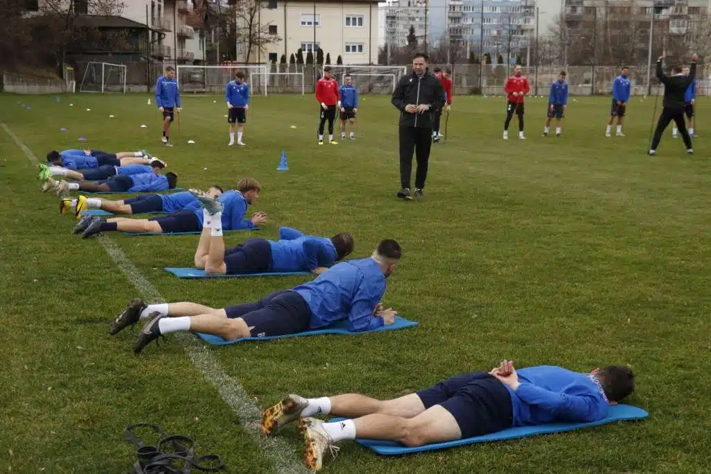 Mulalić obavio prozivku igrača Željezničara za drugi dio sezone (VIDEO)