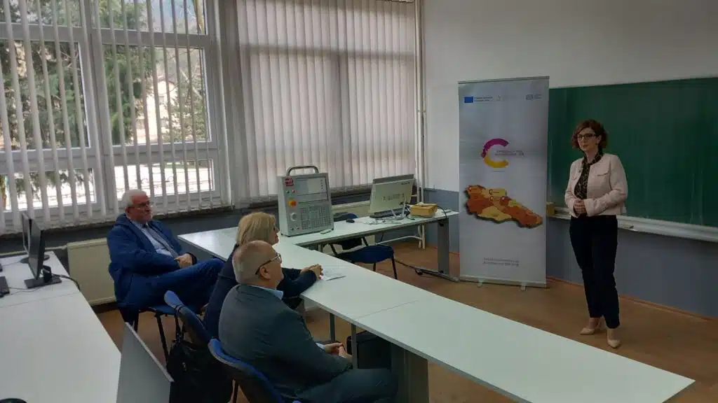 (FOTO) CNC mašina za MSTŠ Travnik / Brojni benefiti projekta “Saradnjom do bolje konkurentnosti”