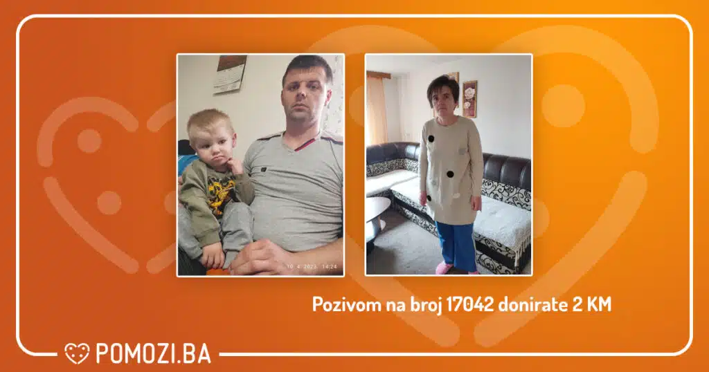 Udruženje Pomozi.ba pokrenulo apel za liječenje Nesiba iz Travnika i Admire iz Novog Travnika