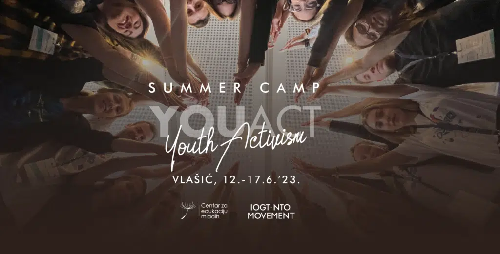 Poziv mladima za učešće na ljetnom kampu YOUth ACTivism Camp 2023