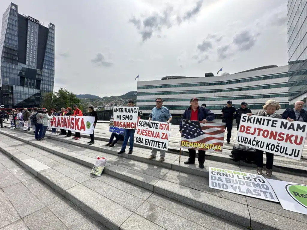 Počeli novi protesti u Sarajevu