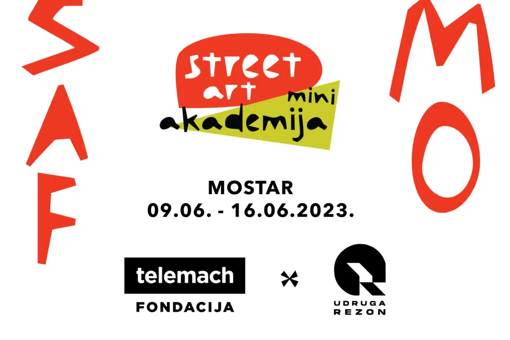 Telemach fondacija i Udruga Rezon pozivaju mlade ulične umjetnike da se prijave na Street Art Mini akademiju u Mostaru