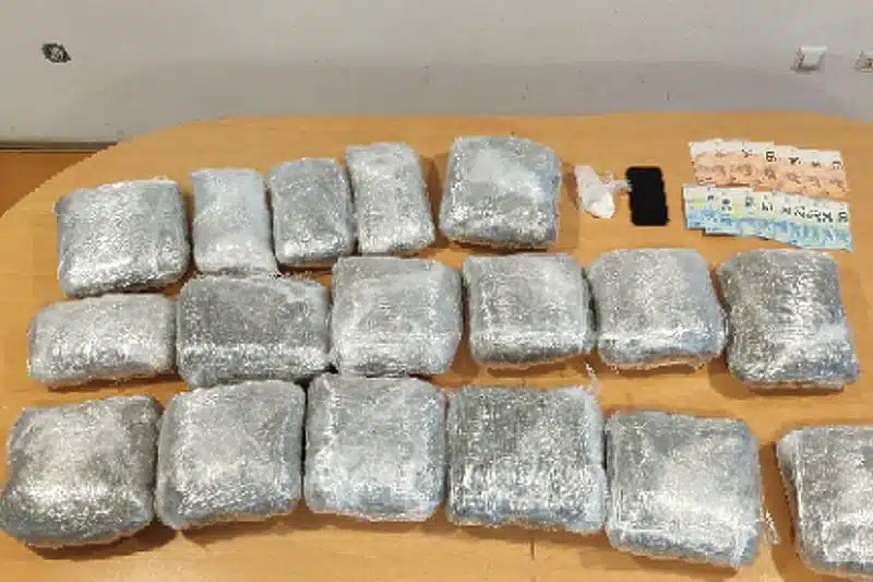 Pripadnici Granične policije BiH zaplijenili 16 kilograma marihuane