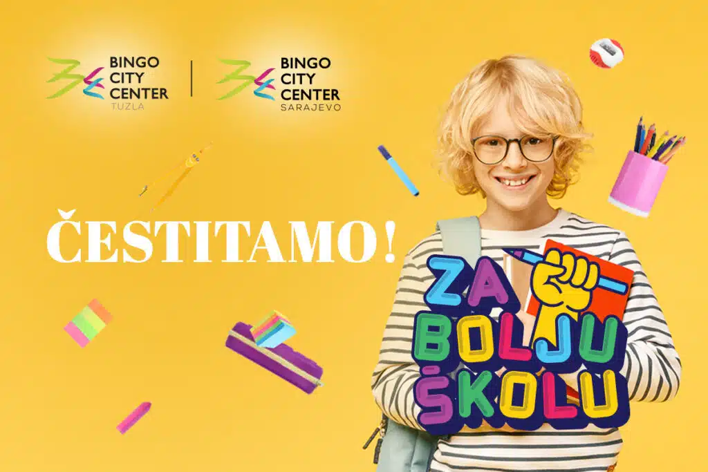 Za bolju školu: Bingo City Centri u Sarajevu i Tuzli donirali po 10.000 KM dvjema osnovnim školama