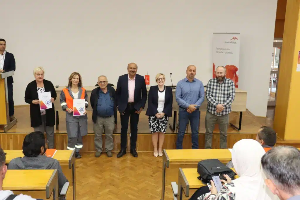 ArcelorMittal Zenica nagradila 109 radnika za uspješnu realizaciju projekata iz oblasti Zdravlja i zaštite na radu