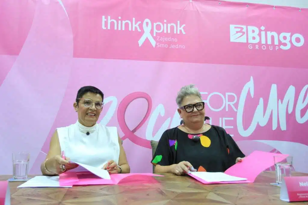 Bingo Group i „Think Pink – zajedno smo jedno“ potpisali ugovor o saradnji