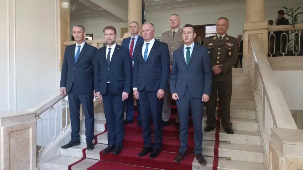 Hrvatski ministar odbrane stigao u posjet Ministarstvu odbrane BiH