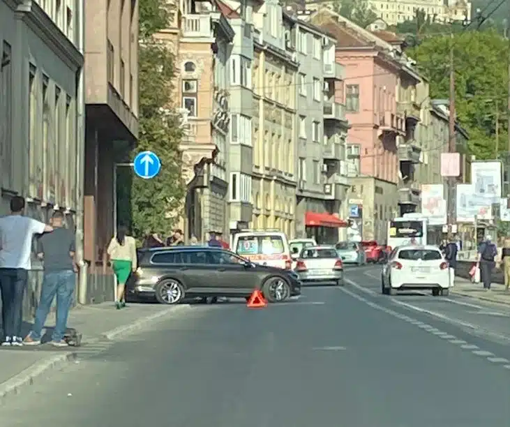 Udaren pješak kod Principovog mosta u Sarajevu