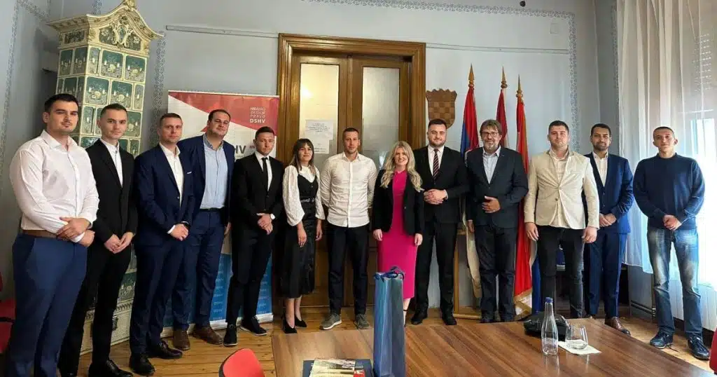 Mladež HDZ BiH ŽSB u posjeti Demokratskom savezu Hrvata Vojvodine: Početak suradnje i razmjena iskustava
