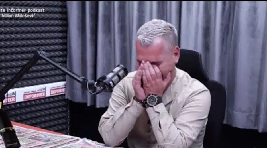 MILAN MILOŠEVIĆ SILOVAN U DJETINJSTVU?! Voditelj u suzama napustio intervju