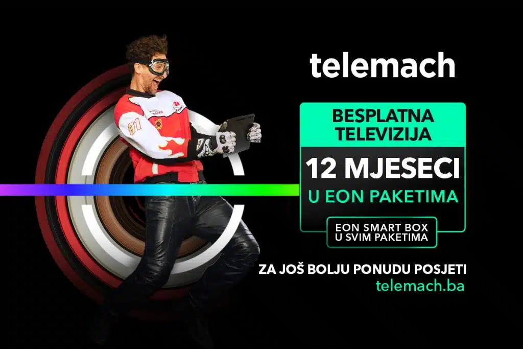 Besplatna televizija 12 mjeseci u EON paketima: iskoristite novu akcijsku ponudu i uštedite preko 500 KM!
