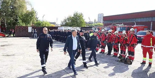 Gradonačelnik Kasumović prisustvovao svečanosti povodom obilježavanja “Oktobra, mjeseca zaštite od požara”
