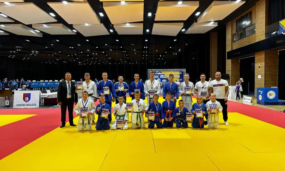 Judo klub Nova Bila osvojio 15 medalja na natjecanju na Ilidži