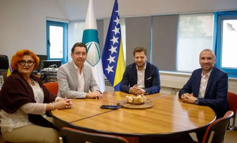 Novoizabrani načelnik Irfan Čengić posjetio Općinu Stari Grad Sarajevo