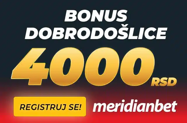 4.000 dinara za SPEKTAKULARAN ZABAV! Igrajte na SPORT i SLOT!