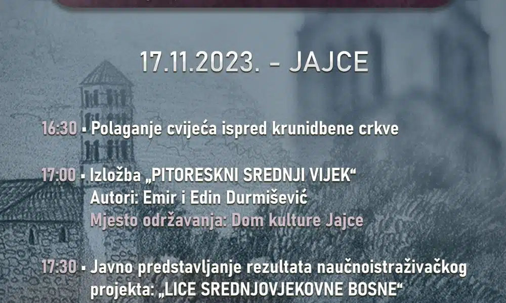 JAJCE: Obilježavanje 562. obljetnice krunidbe posljednjeg bosanskog kralja Stjepana Tomaševića