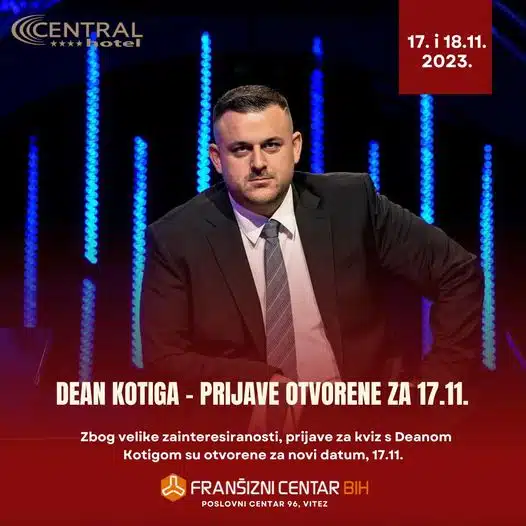 Na kviz u Vitez stiže popularni lovac iz Potjere, prijave otvorene