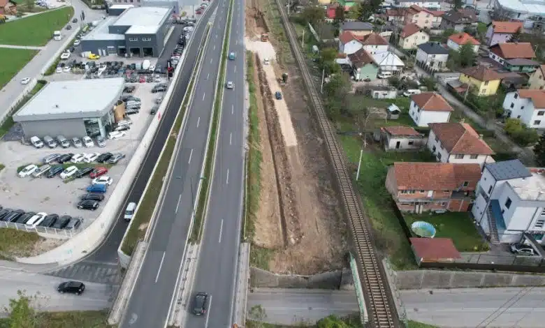 Počeli radovi: Brza cesta dobija i uključnu traku u naselju Osjek