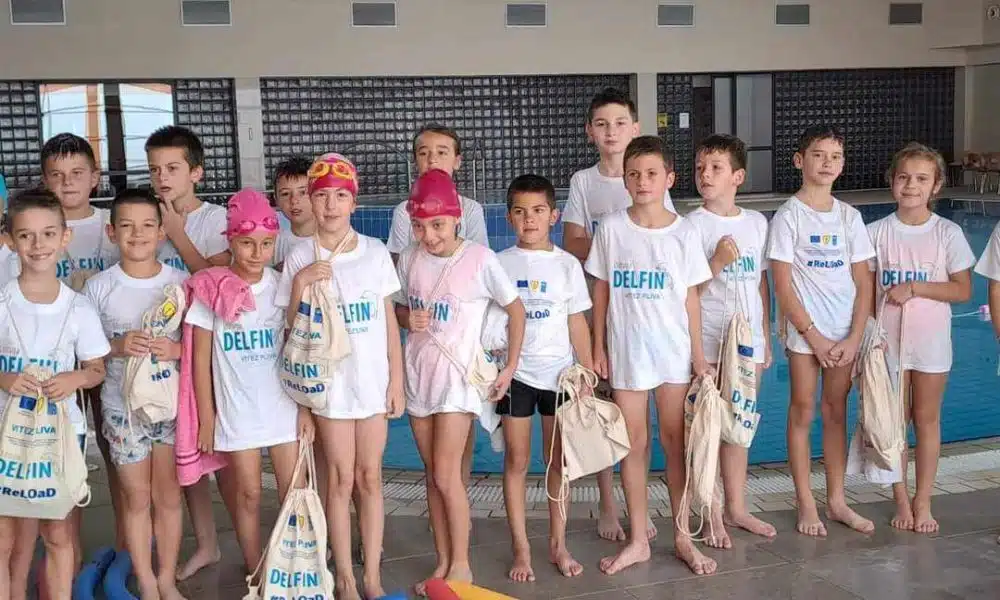 Projektom “Vitez pliva” vrši se besplatna obuka plivanja za 50 djece trećih razreda osnovnih škola Općine Vitez