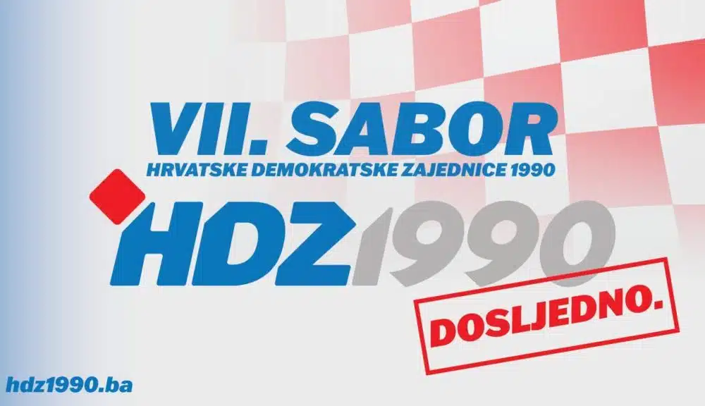 U subotu VII. Sabor HDZ-a 1990