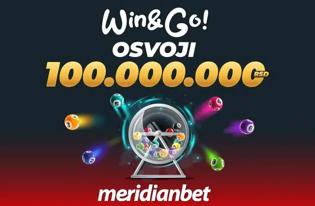 VAŠA ŠANSA ZA VELIKI DOBITAK: Igrajte WIN&GO i osvojite 100 MILIONA DINARA!