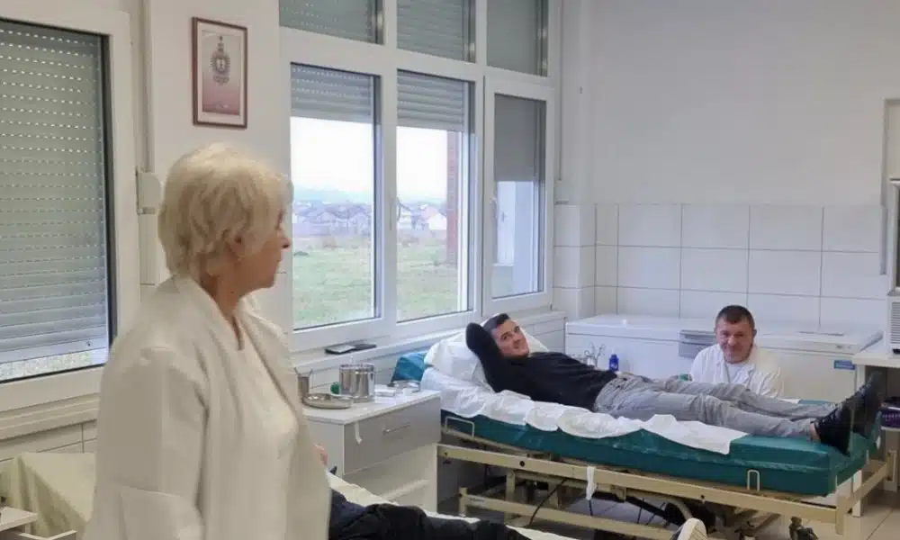 Više od 60.djelatnika EPHZHB darivalo krv u bolnici u Novoj Biloj