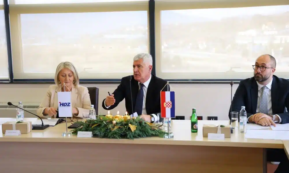HDZ BiH iz Viteza poslao snažnu poruku: Aktivno rješavati sve otvorene izazove i ispuniti 14 ključnih prioriteta BiH