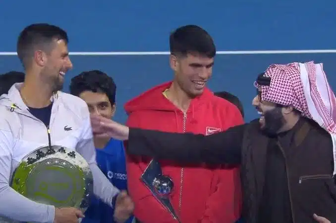 OPAAAA: Evo koliko je Novak Đoković ZARADIO od nastupa protiv Karlosa Alkaraza u Saudijskoj Arabiji