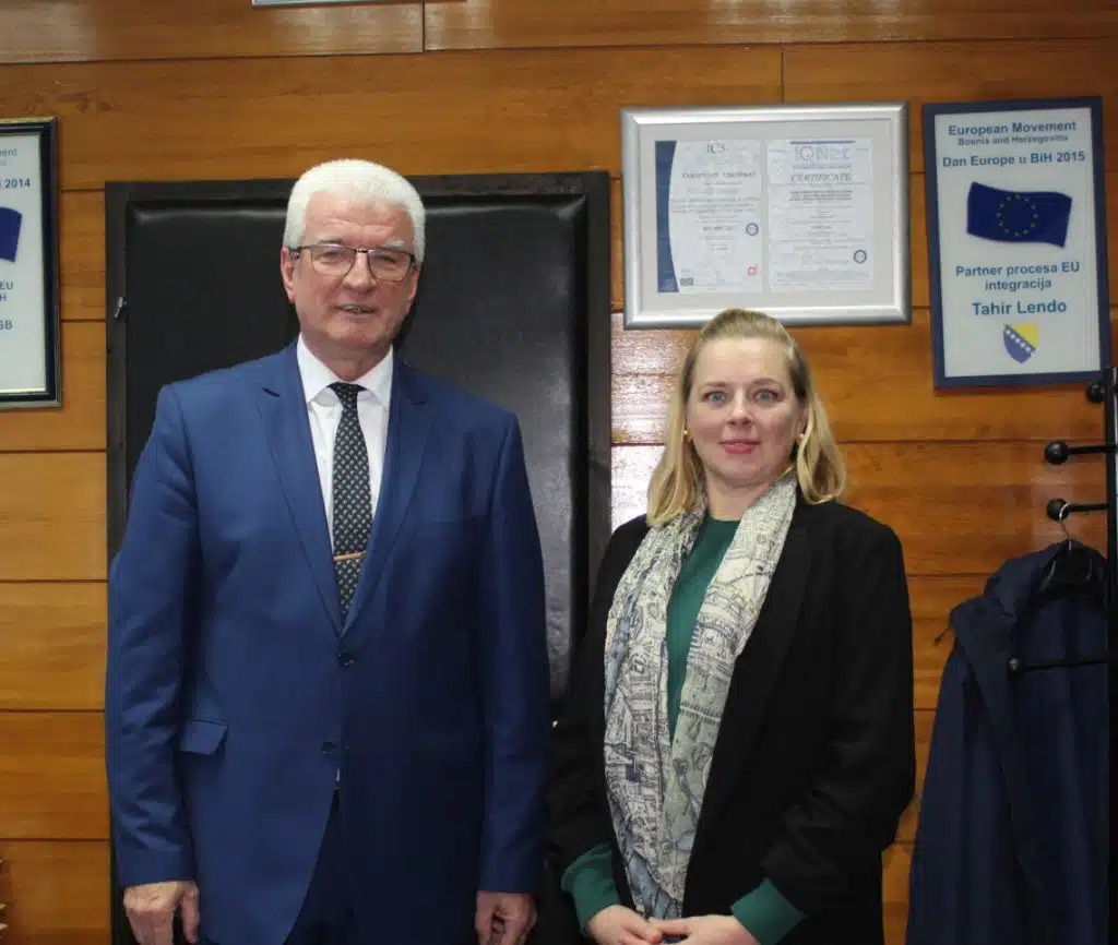 Premijer Vlade Srednjobosanskog kantona održao sastanak sa predstavnicima Britanske ambasade u BiH