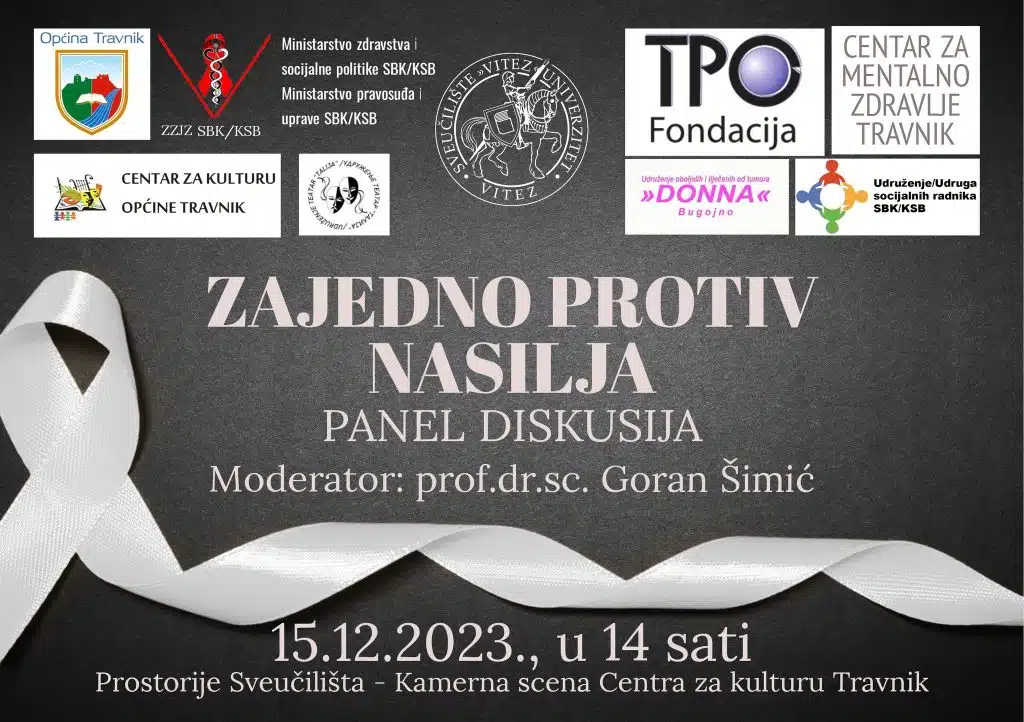 U Travniku panel diskusija ”Zajedno protiv nasilja”