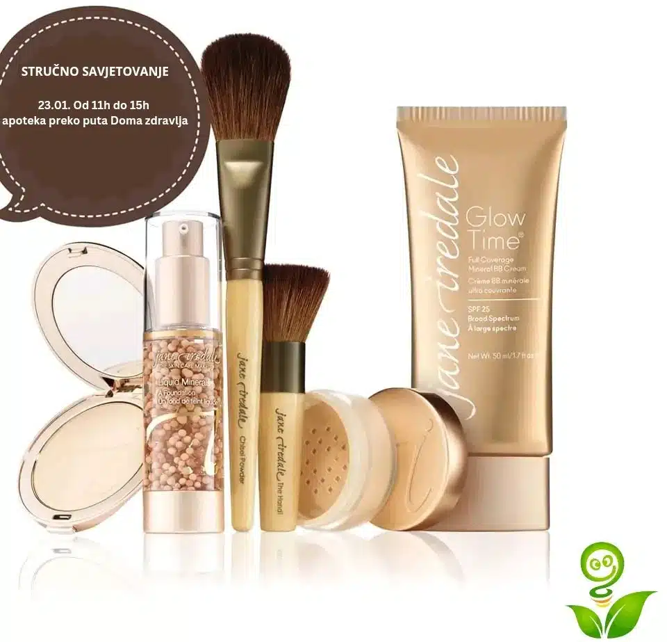 JU “Internacionalna ljekarna/apoteka Vitez” organizira promociju Jane Iredale kozmetike