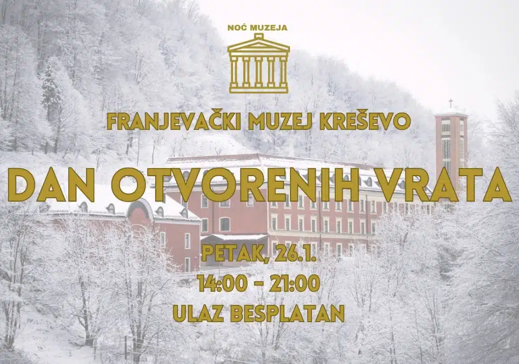 Franjevački muzej Kreševo organizira “Dan otvorenih vrata”- povod je čuvanje tradicije i povijesti