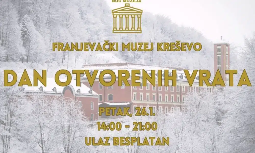Franjevački muzej Kreševo organizira “Dan otvorenih vrata”, povod je čuvanje tradicije i povijesti