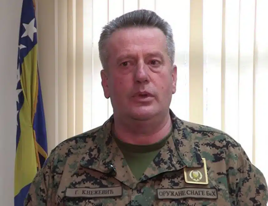 Knežević preuzima dužnost načelnika Zajedničkog štaba Oružanih snaga BiH