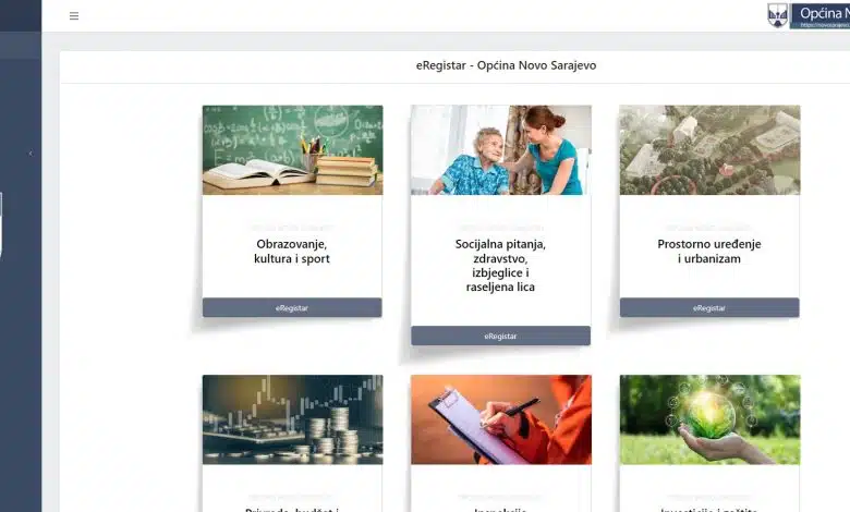 Općina Novo Sarajevo izradila E-registar, veća transparentnost i olakšane usluge građanima