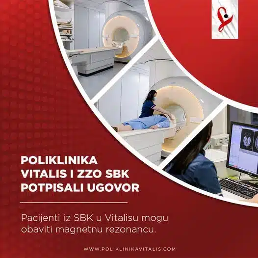 Pacijenti iz KSB u Vitalisu mogu besplatno obaviti magnetnu rezonancu