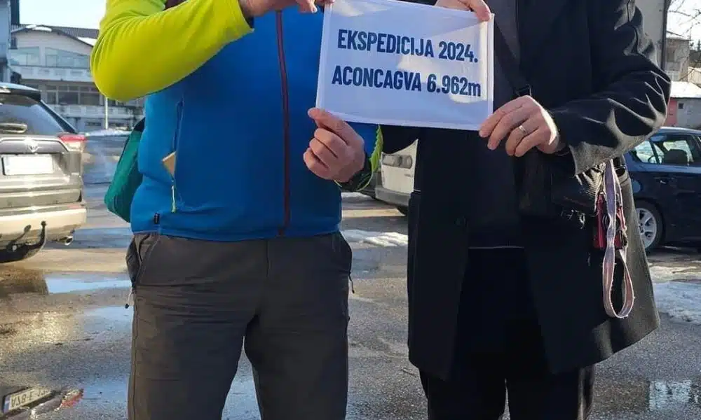 Vitežanin u pohodu na najviši vrh južne hemisfere