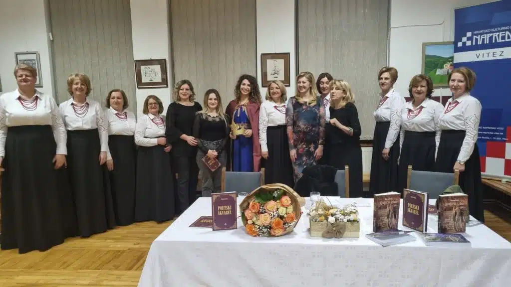 HKD Napredak Vitez:Predstavljanje dvije knjige spisateljice Božene Volić
