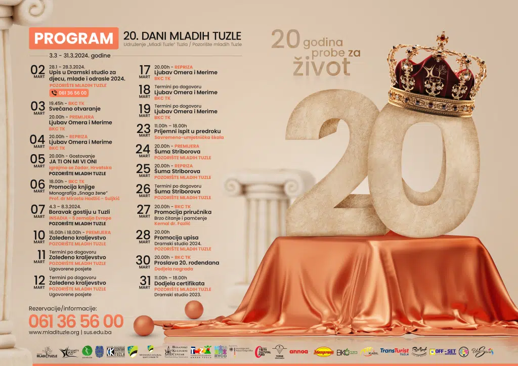 Počinju 20. Dani Mladih Tuzle