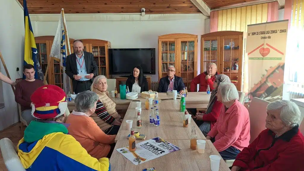 Aktivnosti povodom Dana nezavisnosti BiH: Posjeta Domu za stara lica