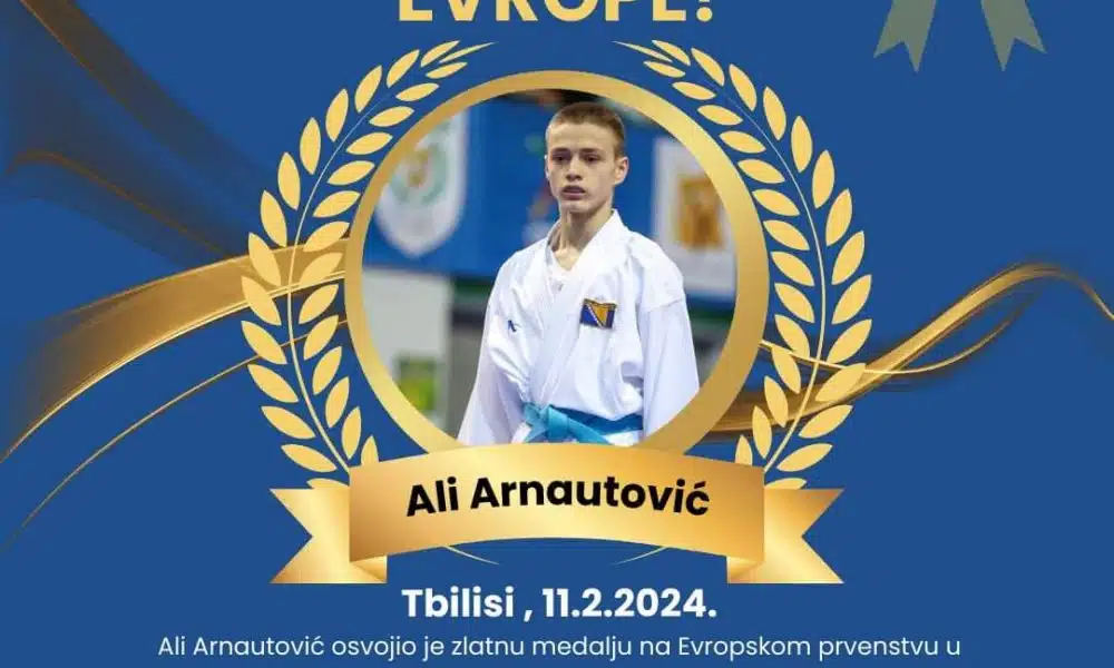 Ali Arnautović je prvak Evrope!