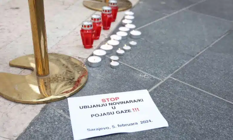 BH novinari: Od 5. oktobra do danas ubijeno najmanje 99 novinara u Pojasu Gaze