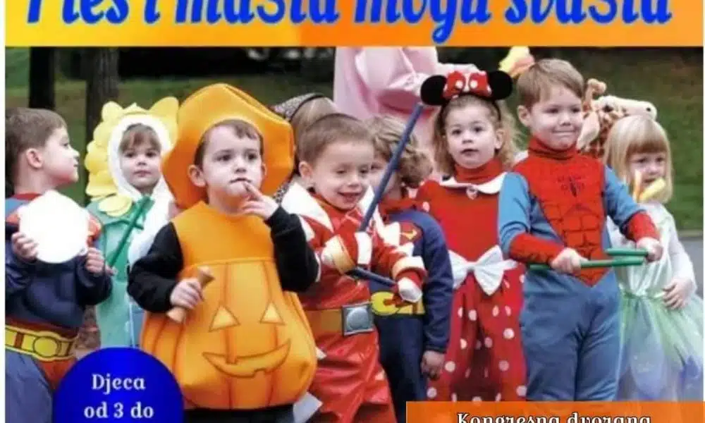 Najavljujemo dječji plesni spektakl pod nazivom “Ples i mašta mogu svašta”.
