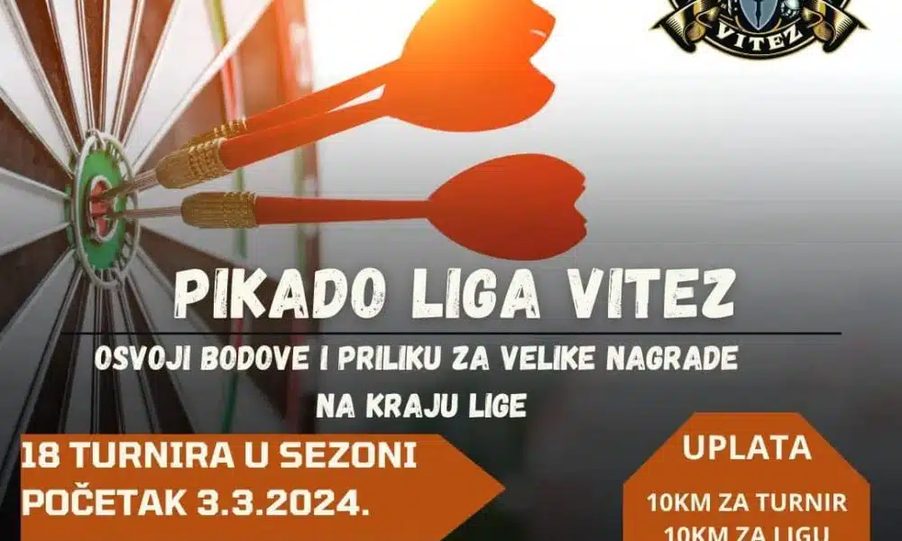 Uskoro počinje Pikado liga Vitez