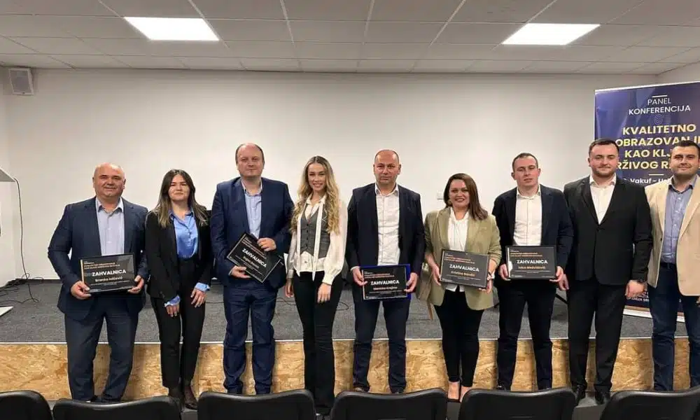 Kvalitetno obrazovanje kao ključ održivog razvoja: ŽO Mladeži HDZ BiH ŽSB u Gornjem Vakufu Uskoplju organizirao panel konferenciju