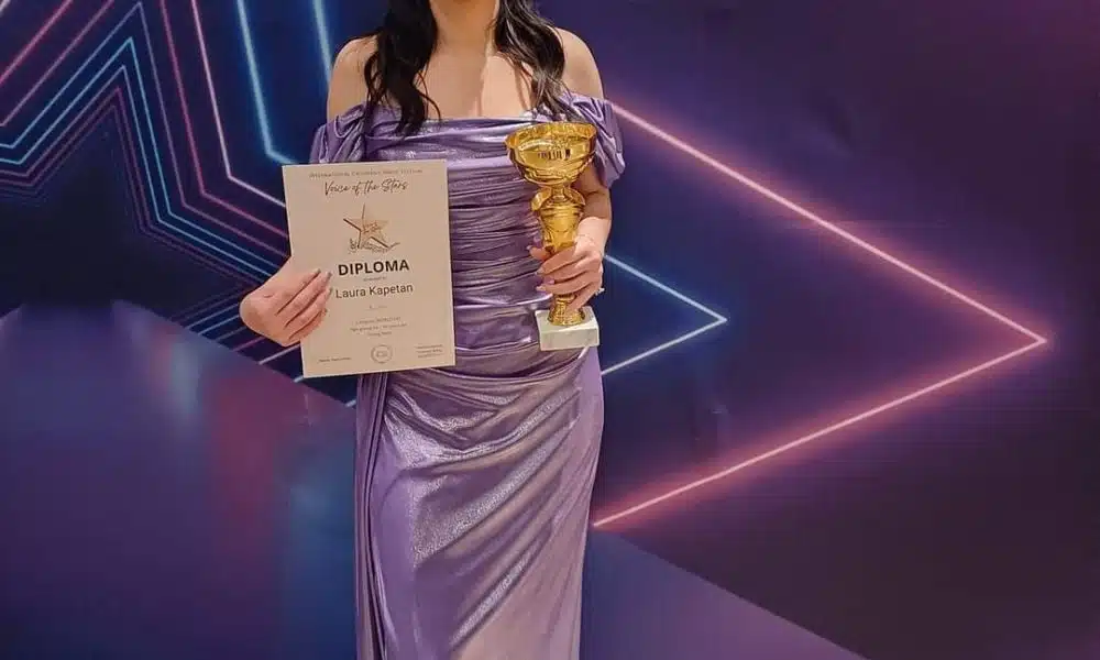 Laura Kapetan iz Novog Travnika osvojila 2.mjesto na natjecanju u Zagrebu!