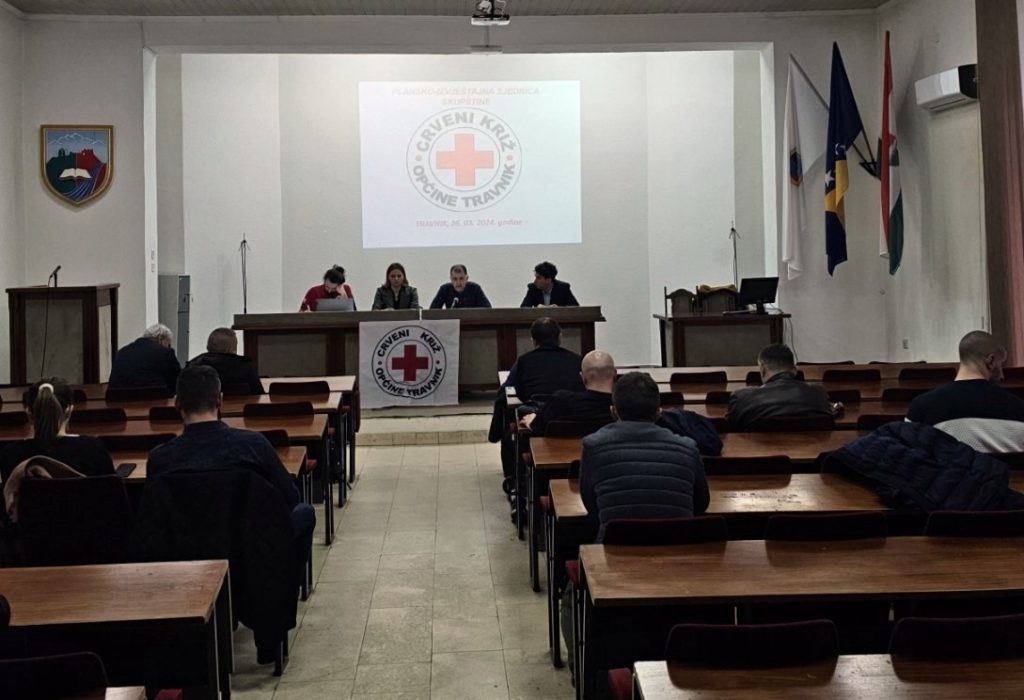održana sjednica skupštine crvenog križa općine travnik