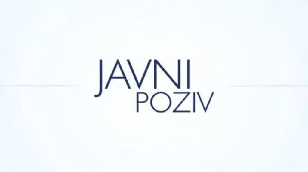 Javni poziv nevladinim organizacijama za predaju prijedloga projekta
