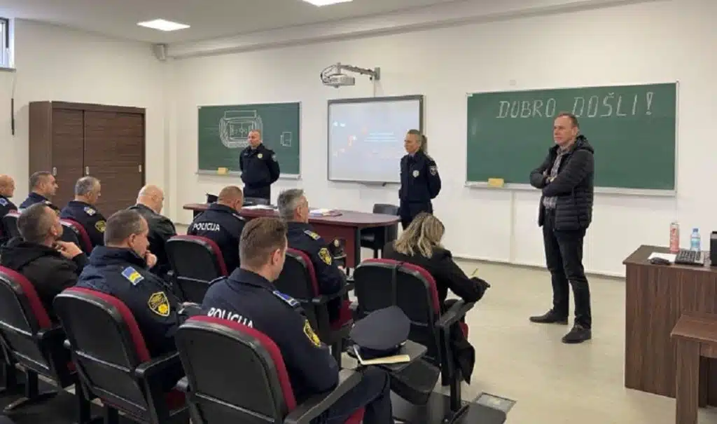 Obuka policijskih službenika MUP-a ZDK