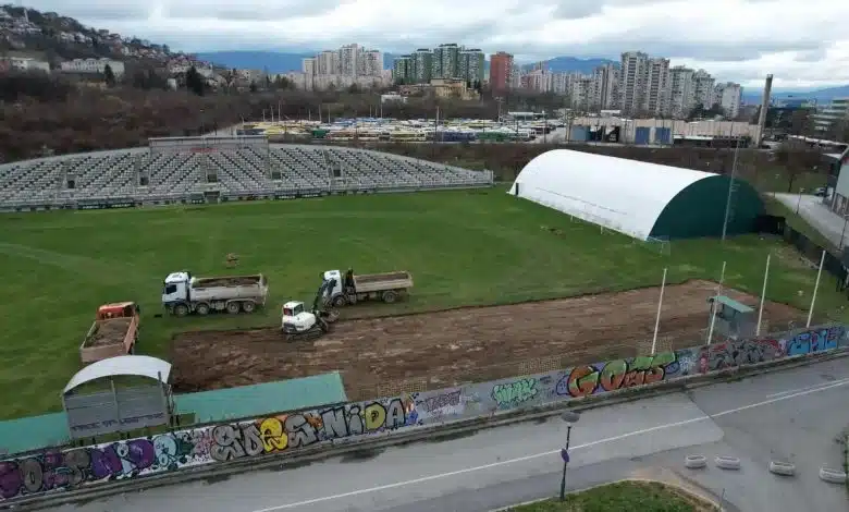 Počela rekonstrukcija stadiona Otoka